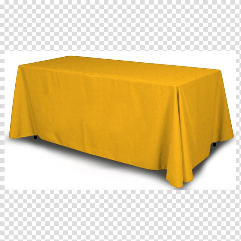 Tablecloth Yellow Textile Linens, IT Trade Fair Poster transparent background PNG clipart