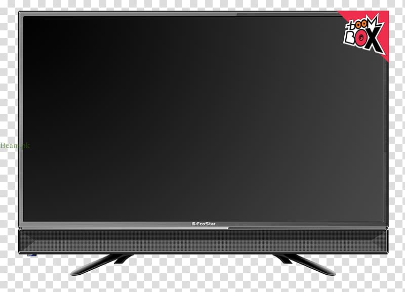 LED-backlit LCD Television set High-definition television Ecostar Service Center, blur leaves transparent background PNG clipart