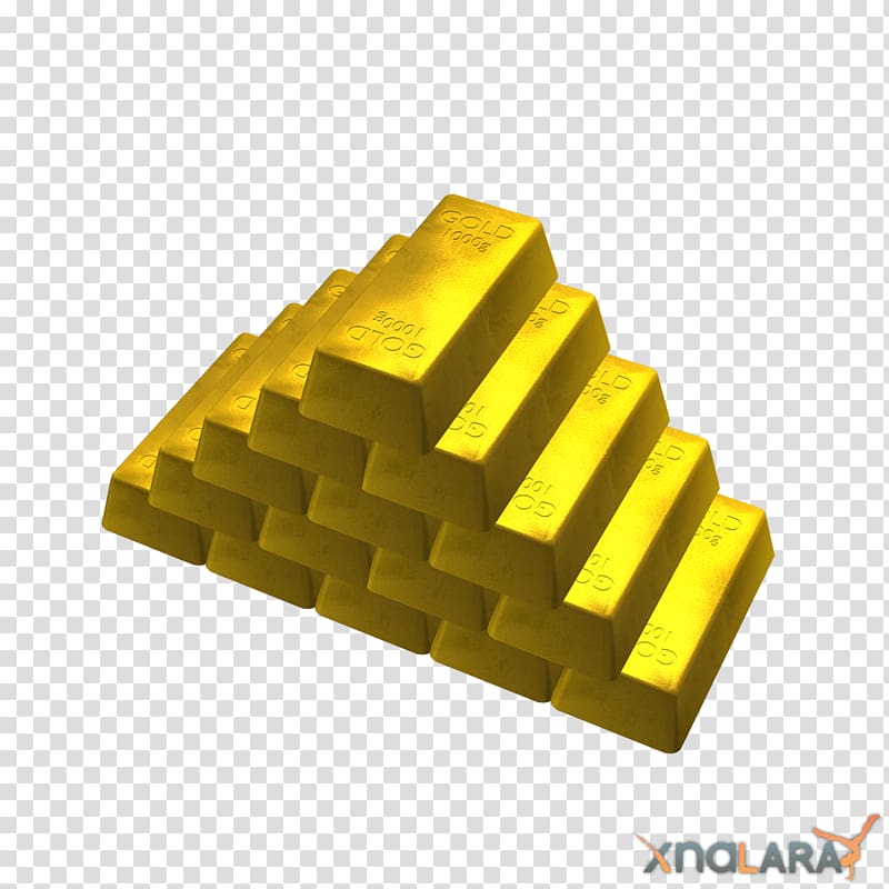 Gold bar Ingot Metal, Gold Bar transparent background PNG clipart