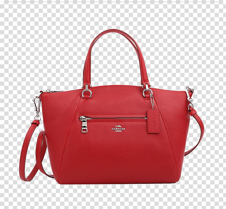 Michael Kors Backpack Handbag, Red backpack transparent background PNG clipart