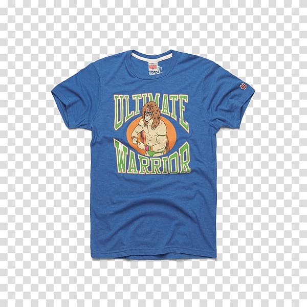 T-shirt WrestleMania VI Clothing WWE, The Ultimate Warrior transparent background PNG clipart