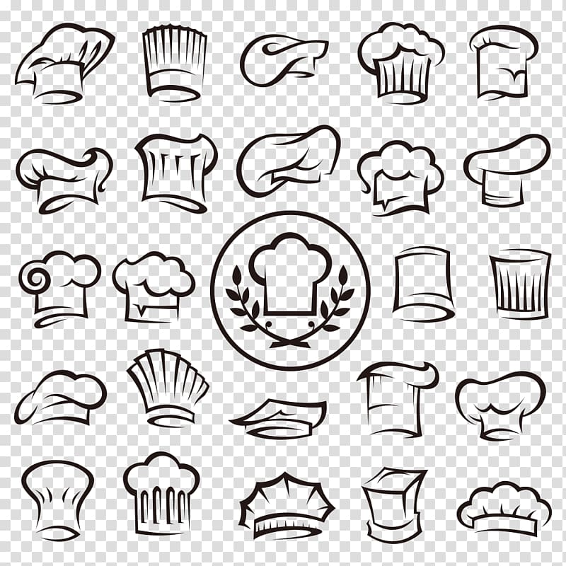 chef hat rankings illustration, Chefs uniform Hat , Chef Hat transparent background PNG clipart