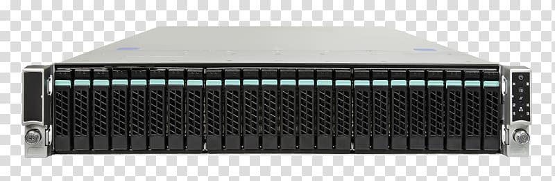 Disk array Intel R2308WTTYSR Computer Servers, intel transparent background PNG clipart