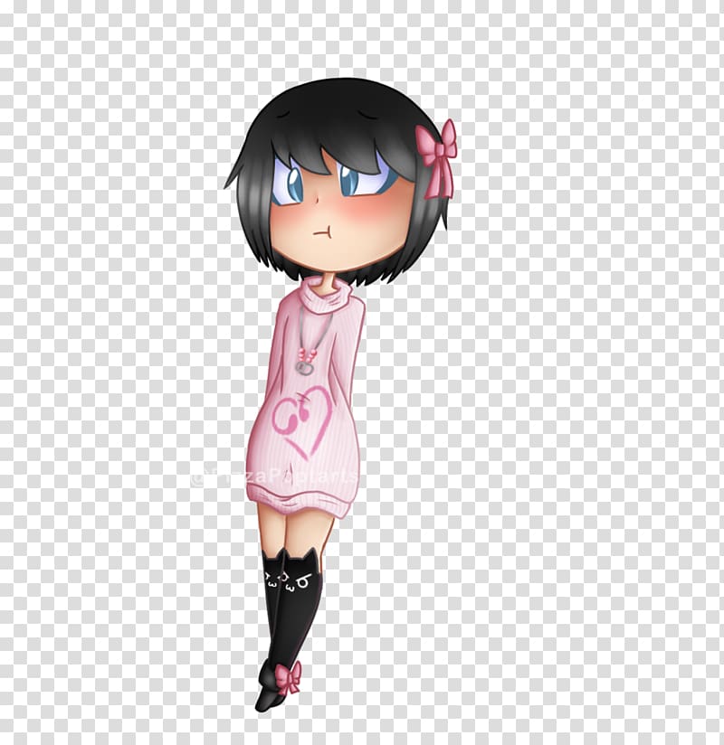 Black hair Uniform Costume, pop tart transparent background PNG clipart