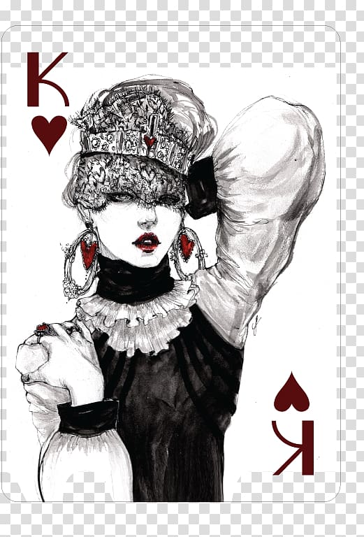 Hearts Playing card King Card game Fashion, king transparent background PNG clipart