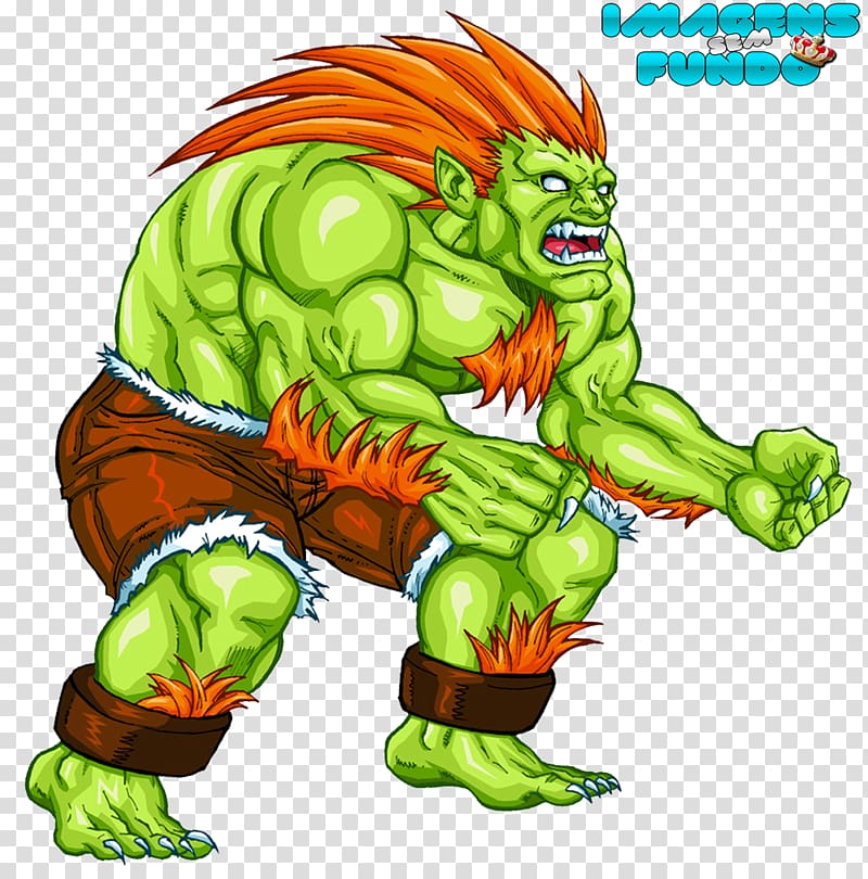Street Fighter II: The World Warrior Blanka Charlie M. Bison, tempo transparent background PNG clipart