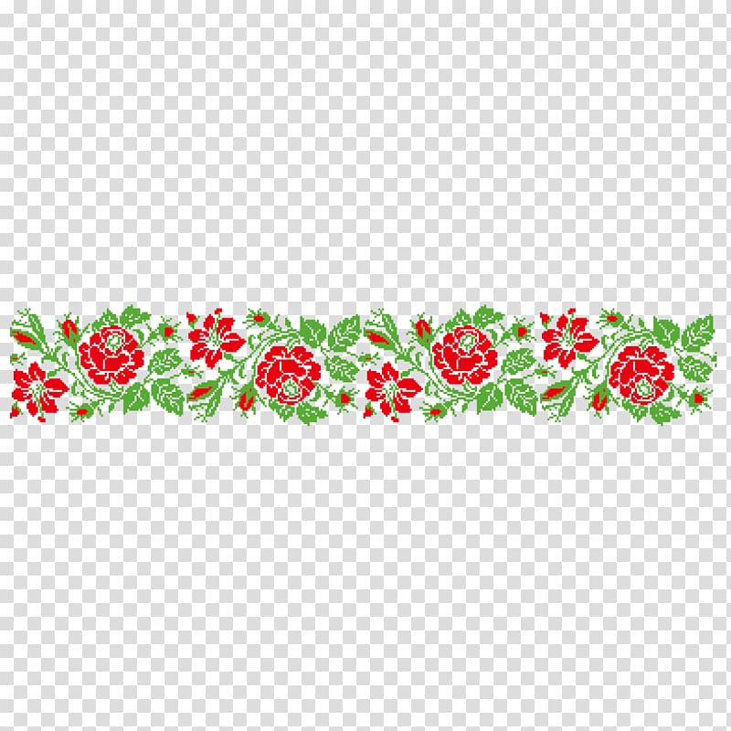 red flowers illustration, , Patterns Decorative Edge Shield Edge transparent background PNG clipart