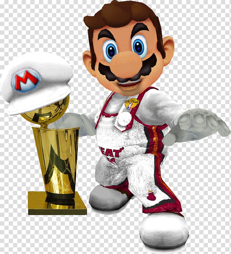 Stuffed Animals & Cuddly Toys Mascot Cartoon National Basketball Association Awards, Larry O\'Brien Championship Trophy, mario transparent background PNG clipart