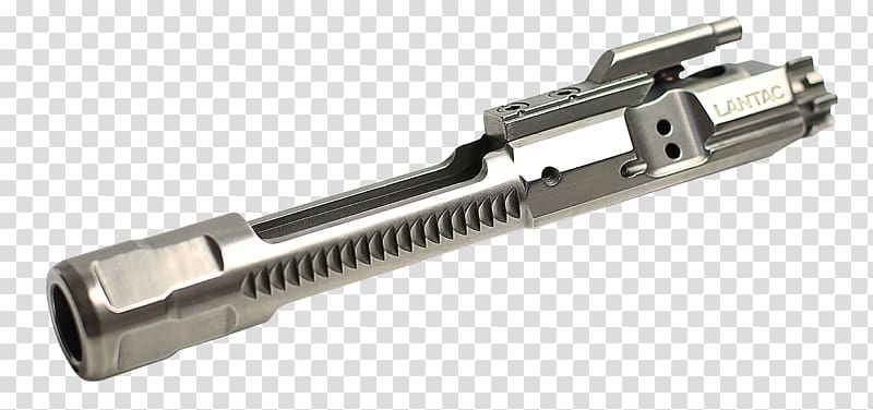 Gun barrel Bolt Firearm M16 rifle Coating, weapon transparent background PNG clipart