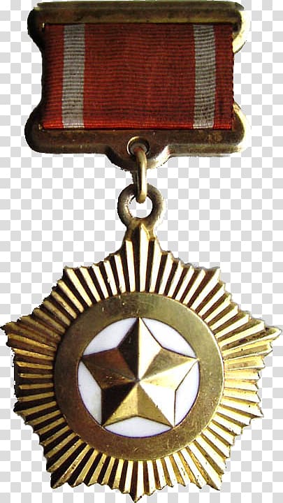 Medal Soviet Union Army Badge Military, korean star transparent background PNG clipart