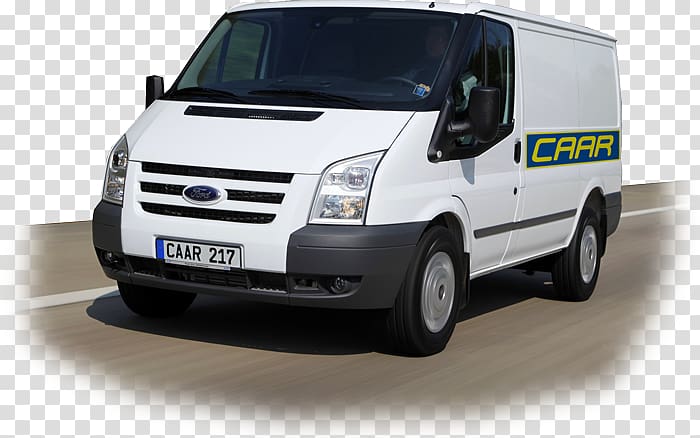 Ford Transit Connect Car Ford Fiesta Van, Delivery motor transparent background PNG clipart