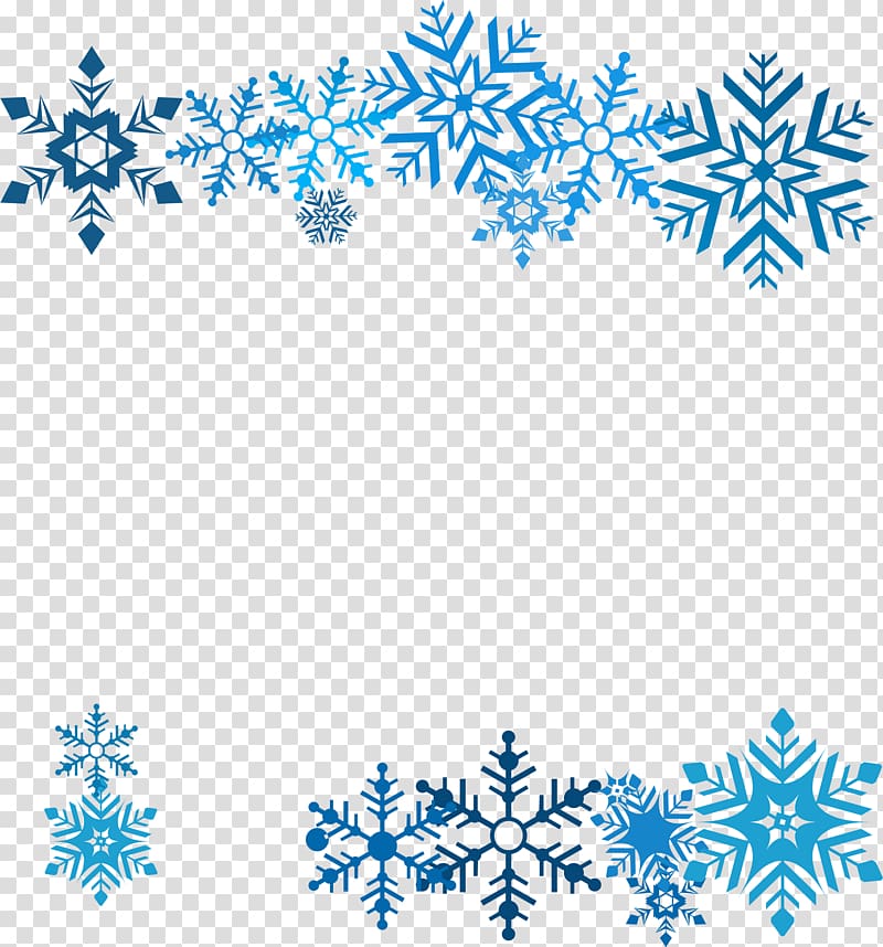 Snowflake Icon, Beautiful blue snowflake transparent background PNG clipart