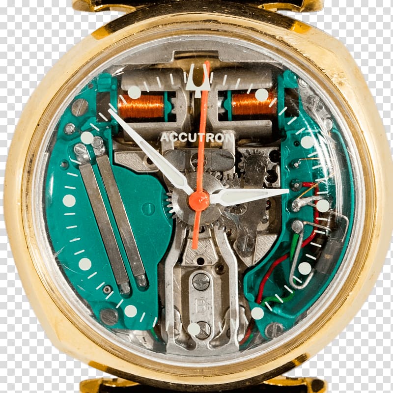 Tuning Fork Watches Movement Clock Bulova, early american football gear transparent background PNG clipart