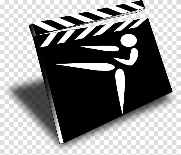 Scene Film director Clapperboard Cinema, karate family transparent background PNG clipart