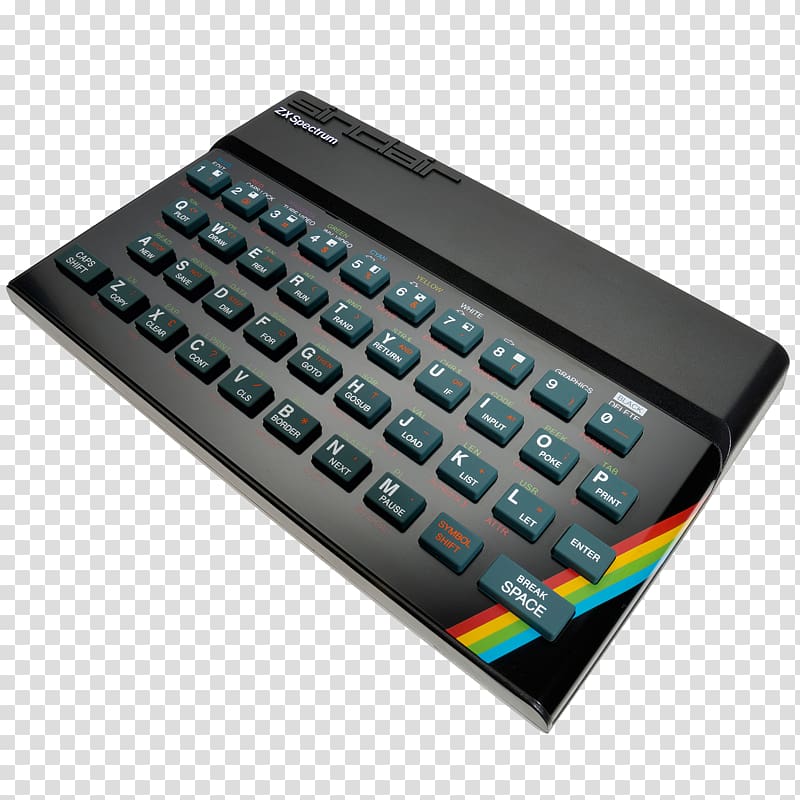 Computer keyboard Laptop ZX Spectrum Computer mouse Numeric Keypads, Laptop transparent background PNG clipart