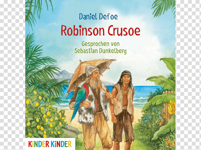 Robinson Crusoe: Der Bücherbär. Klassiker für Erstleser Robinson Crusoe. Illustrated edition Book Shipwrecking, book transparent background PNG clipart