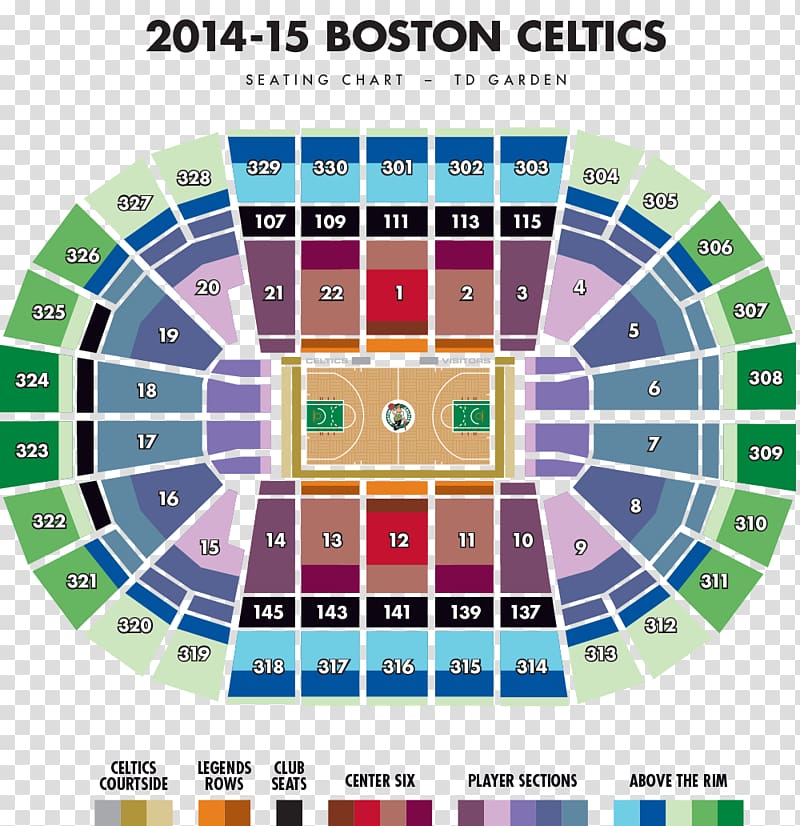 TD Garden Boston Celtics Boston Bruins Aircraft seat map Seating plan, map transparent background PNG clipart