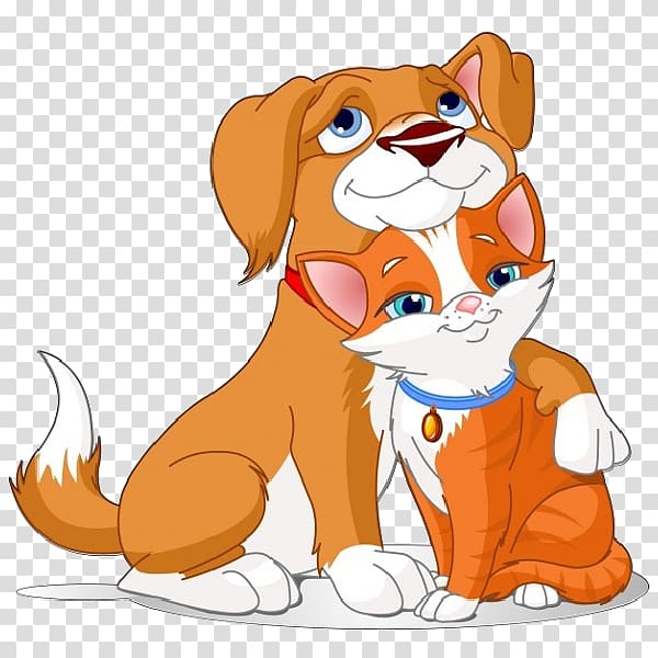Scottish Fold Dog Puppy Kitten , Cartoon Of Dogs And Cats transparent background PNG clipart