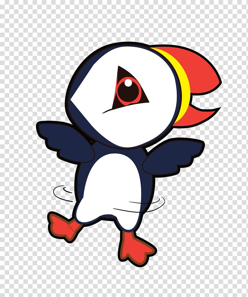 Beak Headgear Cartoon , Puffin transparent background PNG clipart