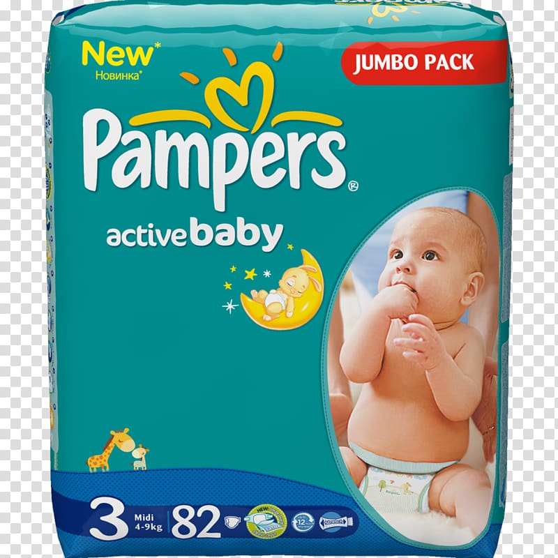 Diaper Pampers Baby-Dry Infant Training pants, Pampers transparent background PNG clipart