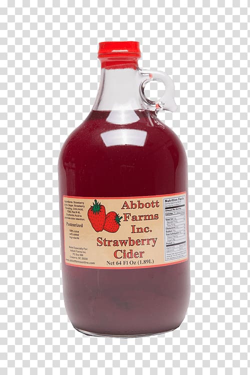 Cider Pomegranate juice Strawberry Fruit preserves, strawberries juice transparent background PNG clipart