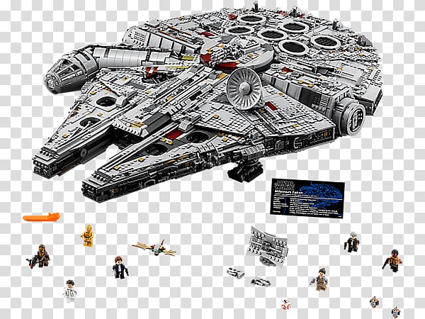 Han Solo Lego Star Wars: The Video Game Amazon.com, Millennium falcon transparent background PNG clipart