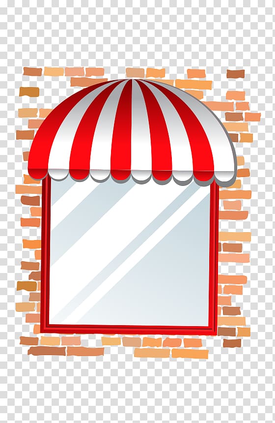 Display window Awning , British red windows transparent background PNG clipart