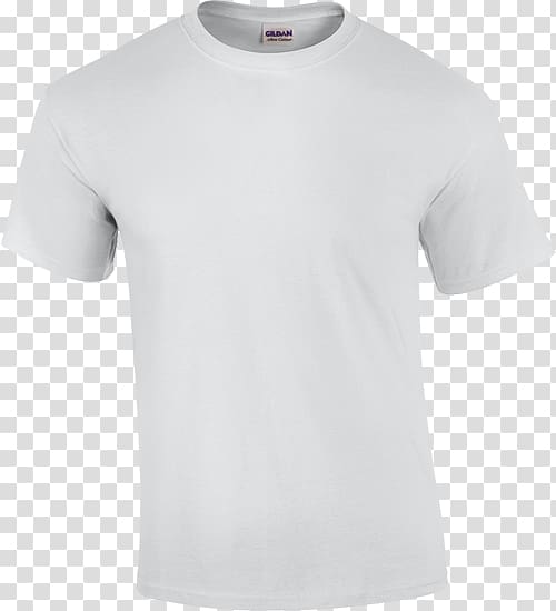 T-shirt Gildan Activewear White Fruit of the Loom, Kaos polos transparent background PNG clipart