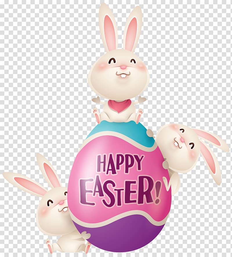 Easter Bunny Easter egg , bunny transparent background PNG clipart