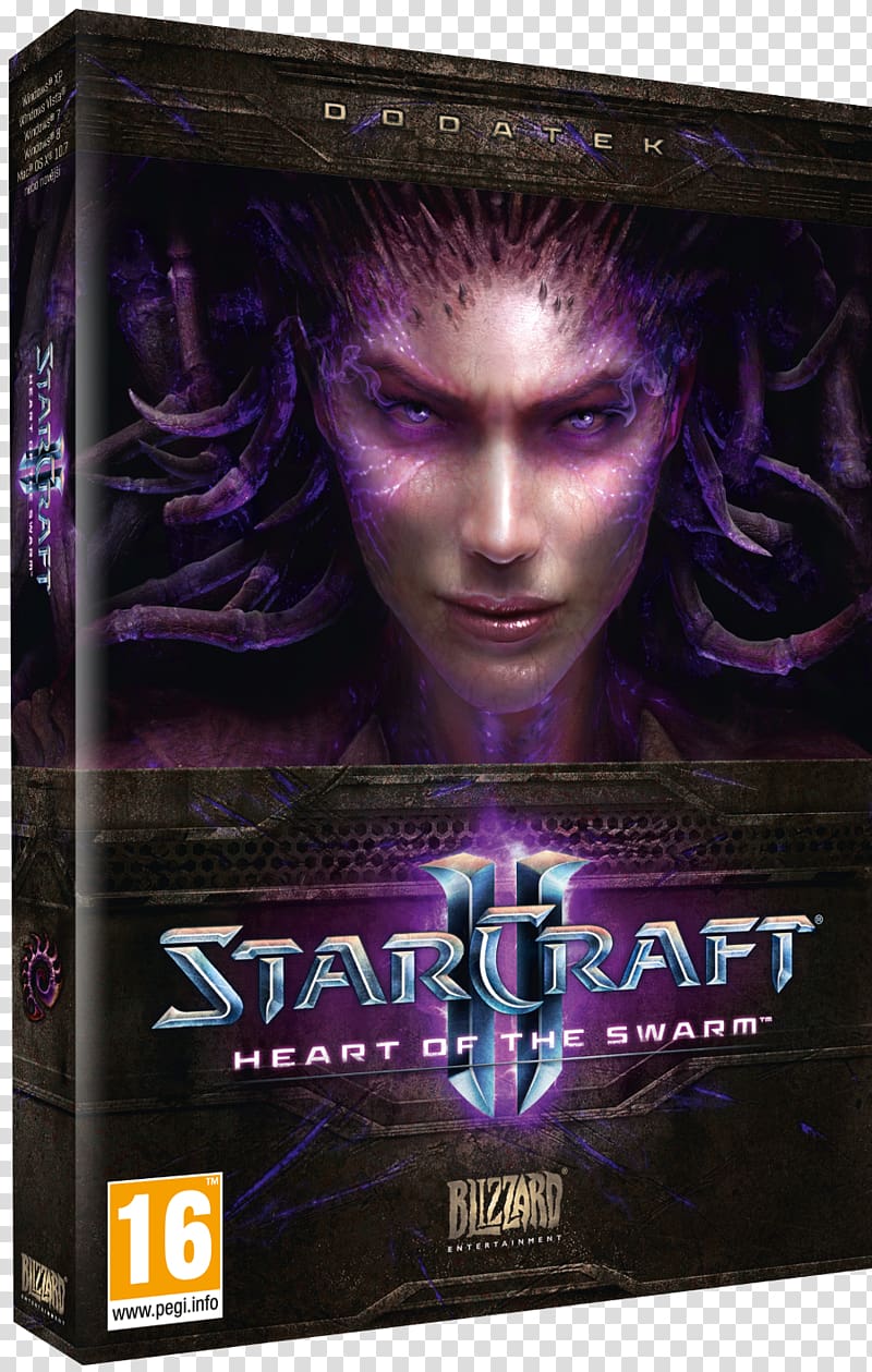 StarCraft II: Heart of the Swarm StarCraft: Remastered Video game Battle.net Sarah Kerrigan, others transparent background PNG clipart