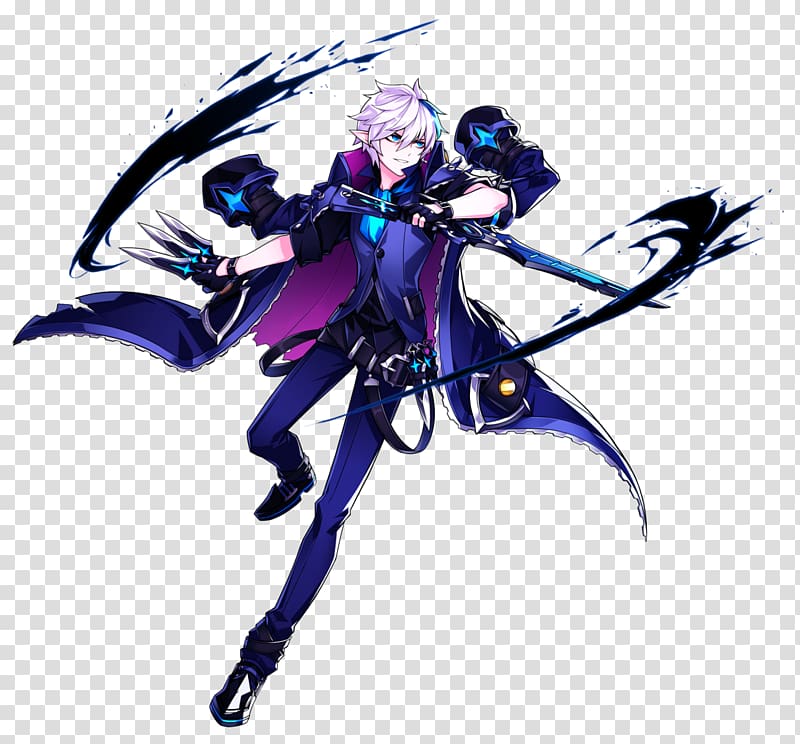 Elsword Anime Ciel Phantomhive Game Elesis, Anime transparent background PNG clipart