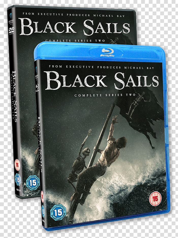Captain Flint Blu-ray disc Black Sails, Season 2 DVD, dvd transparent background PNG clipart
