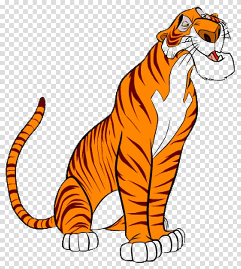 Shere Khan The Jungle Book Kaa Baloo Mowgli, the jungle book transparent background PNG clipart