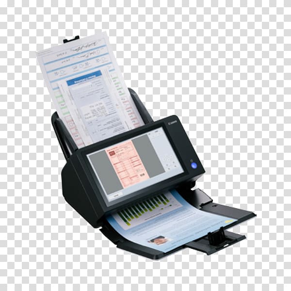 scanner Canon Dots per inch Paper Printer, printer transparent background PNG clipart