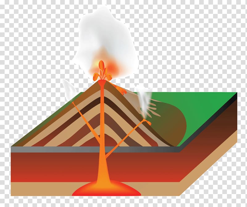 Stratovolcano Fissure vent Shield volcano Mount Vesuvius, volcano transparent background PNG clipart