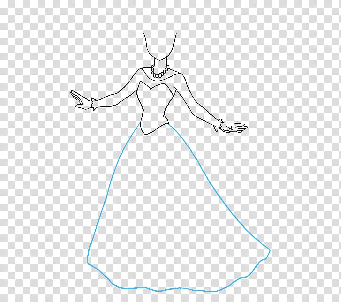 Tiana Drawing Disney Princess Sketch, cartoon wavy lines transparent background PNG clipart