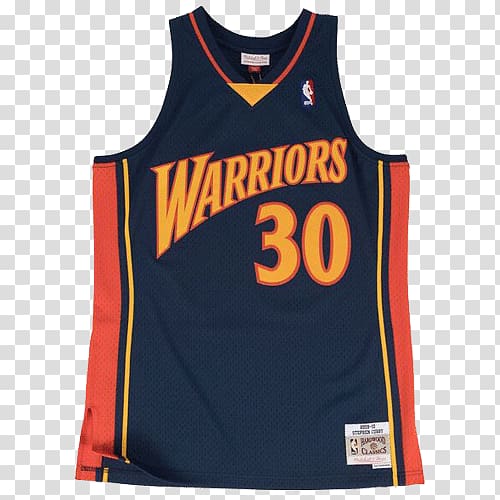Golden State Warriors 2009–10 NBA season Jersey Swingman Mitchell & Ness Nostalgia Co., allen iverson transparent background PNG clipart