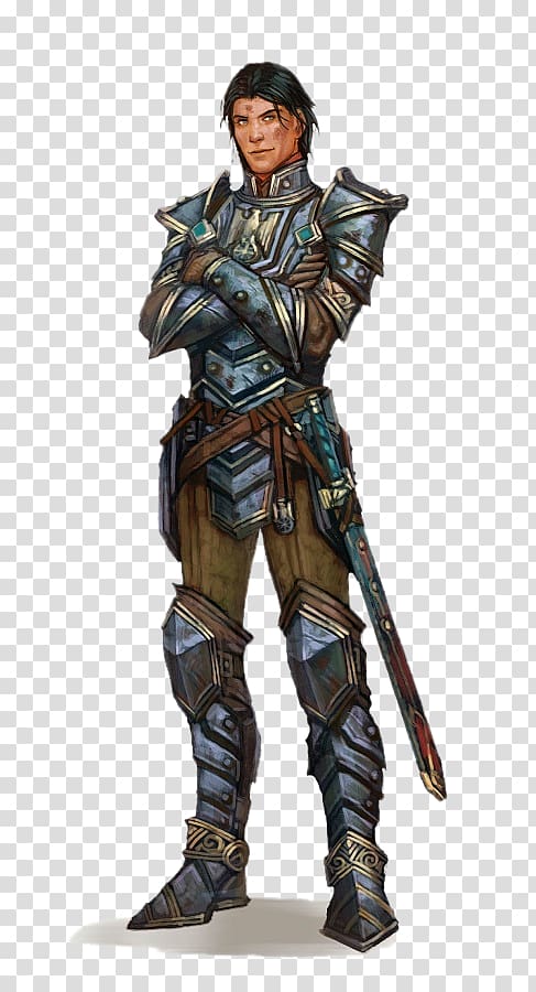 Dungeons & Dragons Pathfinder Roleplaying Game Warrior Role-playing game Body armor, warrior transparent background PNG clipart