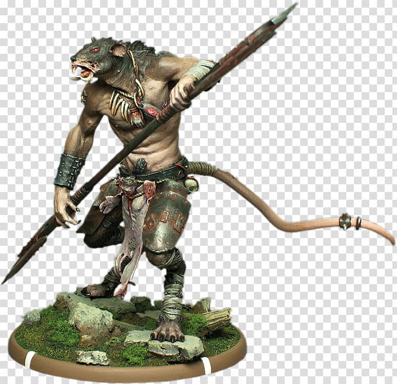 Rat Vermin The Ninth Age: Fantasy Battles Figurine Miniature figure, rat transparent background PNG clipart