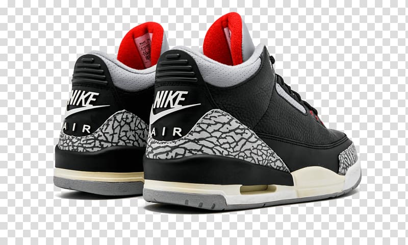 Air Jordan 3 Retro Og 854262 001 Cement Nike Air Jordan 12 Retro Low Men\'s Shoe, Black Cement 4S transparent background PNG clipart