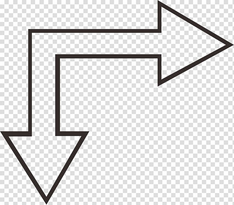 Angle Arrow Illustration, Double angle arrow transparent background PNG clipart