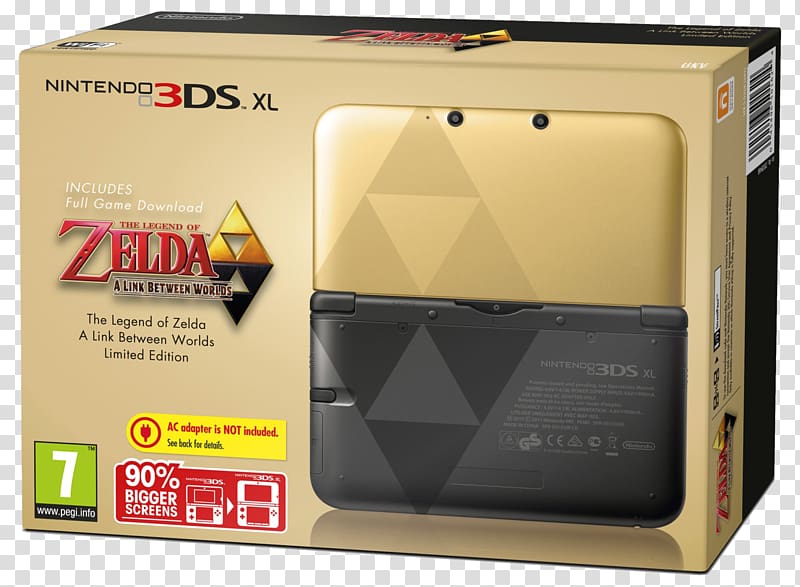 The Legend of Zelda: A Link Between Worlds Nintendo 3DS XL, others transparent background PNG clipart