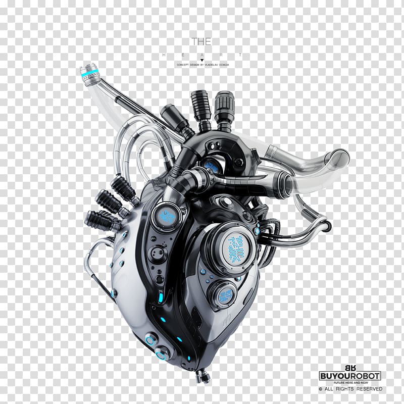 3D rendering Robot V-Ray Texture mapping, robot hand transparent background PNG clipart