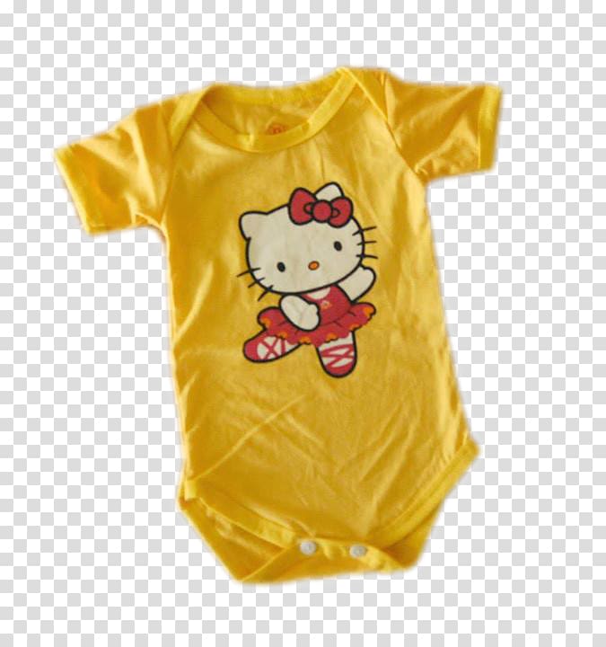 Baby & Toddler One-Pieces T-shirt Hello Kitty Children's clothing Infant, T-shirt transparent background PNG clipart