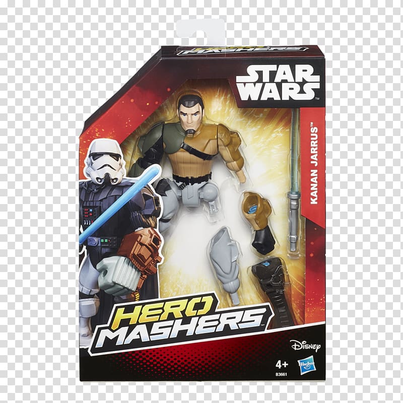 Anakin Skywalker Kanan Jarrus Star Wars Stormtrooper Action & Toy Figures, star wars transparent background PNG clipart
