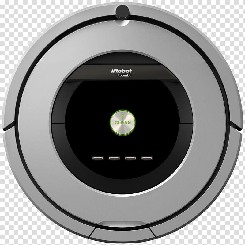 Robotic vacuum cleaner iRobot Roomba 886 iRobot Roomba 886, robot transparent background PNG clipart