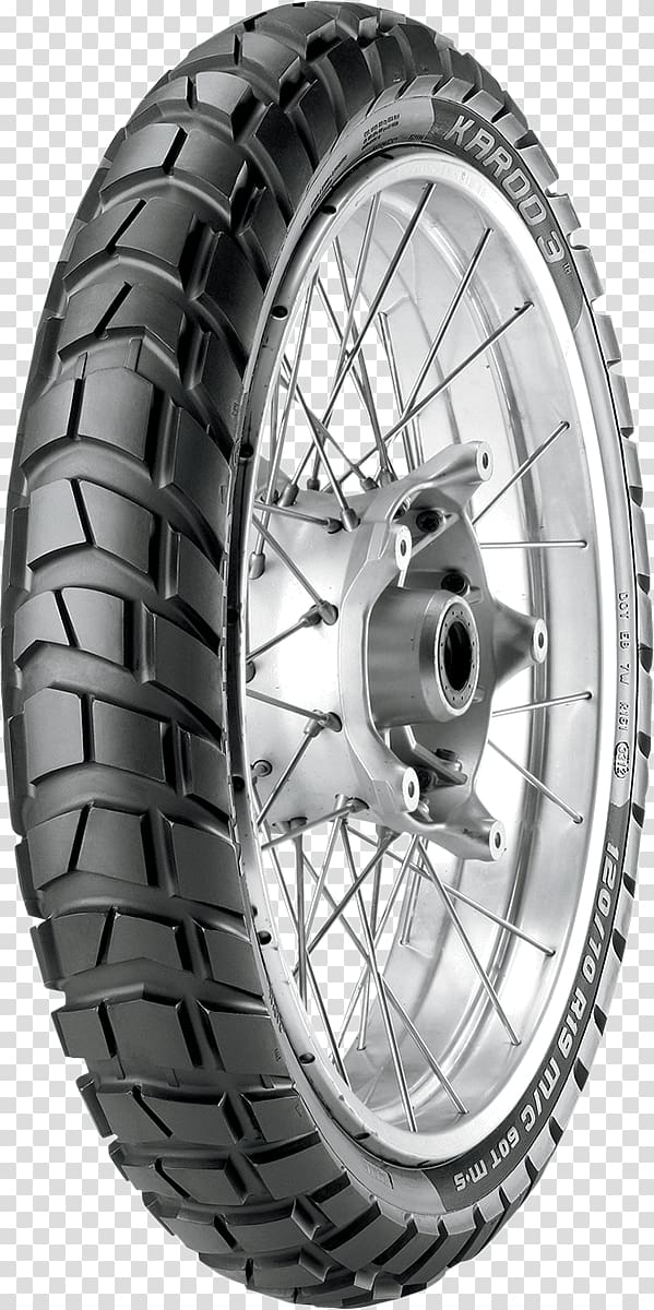 Car Tire Metzeler Dual-sport motorcycle, car transparent background PNG clipart