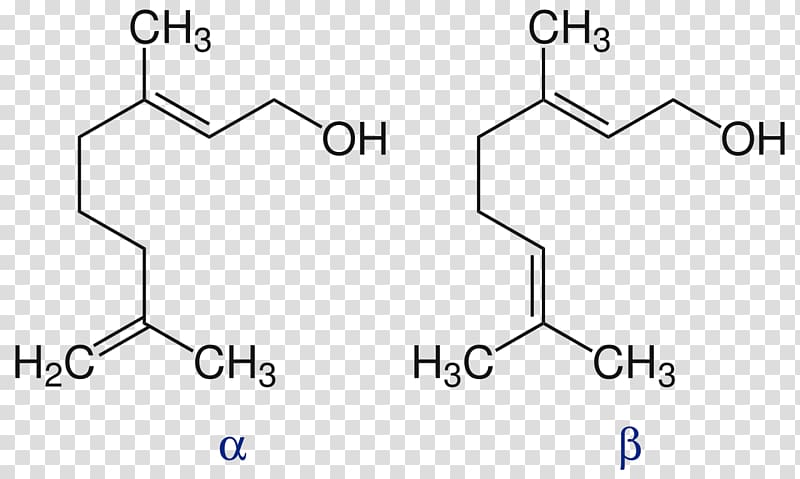 Geraniol Nerol Citronellol Alcohol Clonogenic assay, Alphabeta transparent background PNG clipart