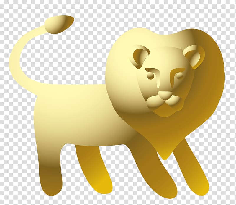 Lion Leo Euclidean Horoscope, Leo statue material transparent background PNG clipart