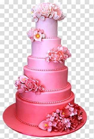 Wedding cake Birthday cake Cupcake Pink Cake Box Bundt cake, wedding cake transparent background PNG clipart
